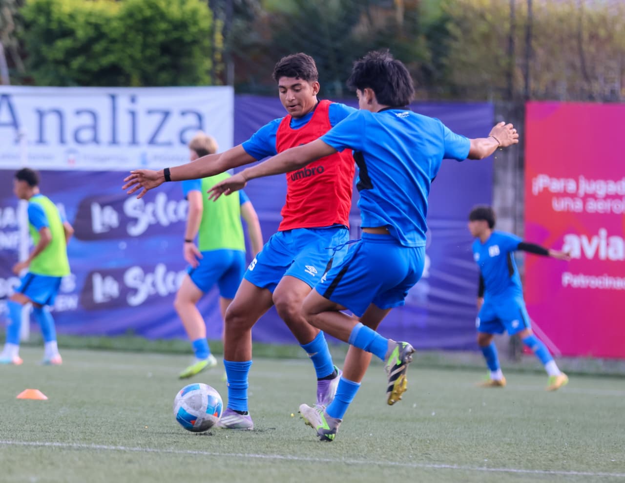 La Sub-20 de El Salvador trabaja fuerte para encarar un gran desafío