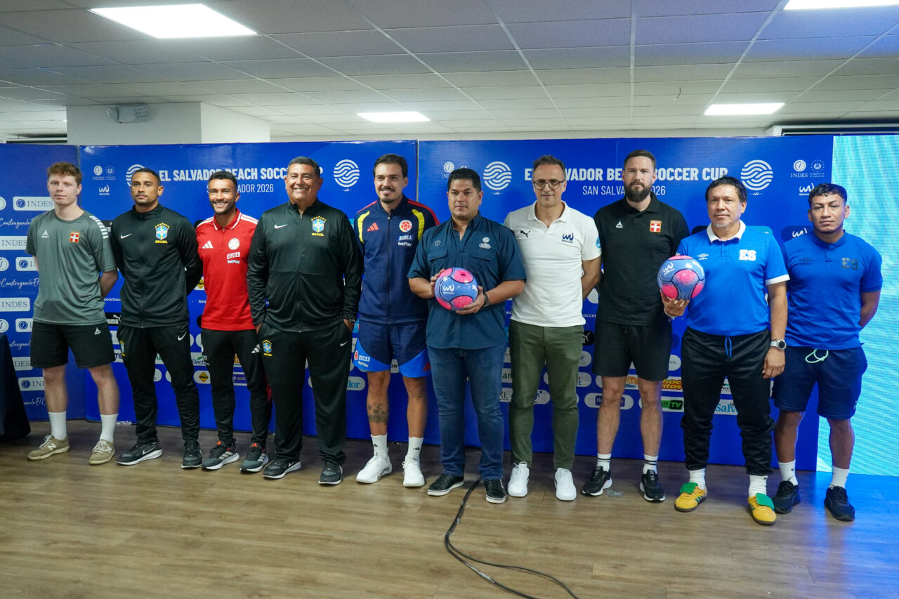 Arena, talento y emoción: comienza el El Salvador Beach Soccer Cup 2026